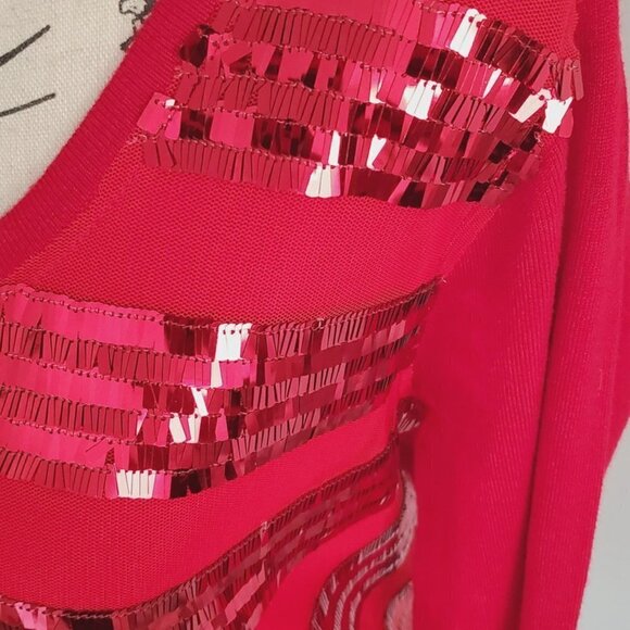 Red Long Sleeve Winter Sweater. 🌴 - Picture 8 of 8